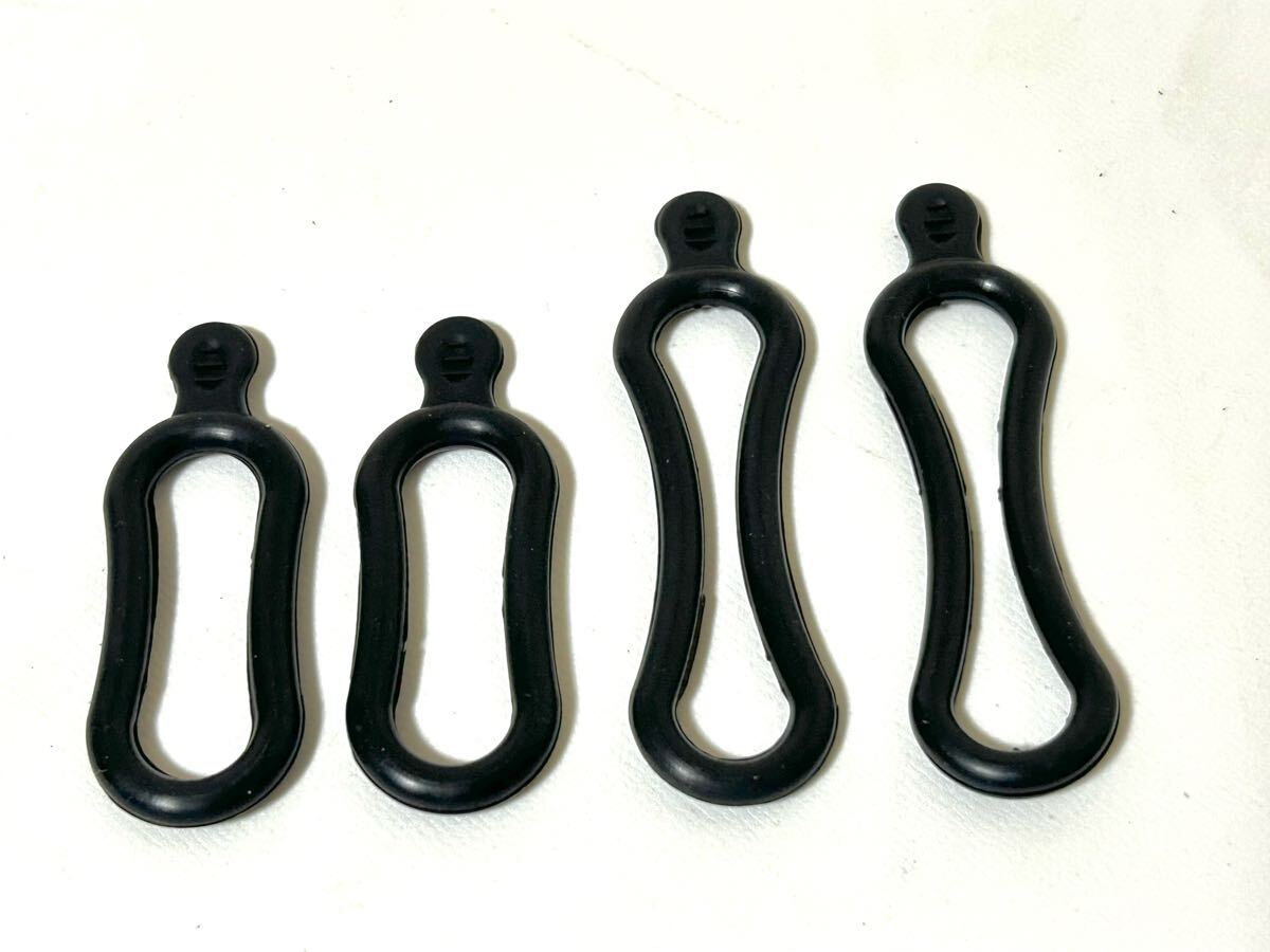 【送料無料】自転車アクセサリー取付けバンド S+Lサイズ 4個セット《ライトマウントバンド》拍卖