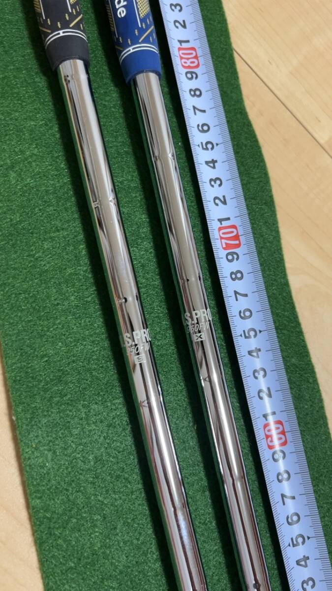☆美品☆スチールシャフト 2本セット N.S.PRO 950 FW PING スリーブ付き 日本シャフト NSプロ フェアウェイウッド FW G410 G425 G430 3W 5W拍卖