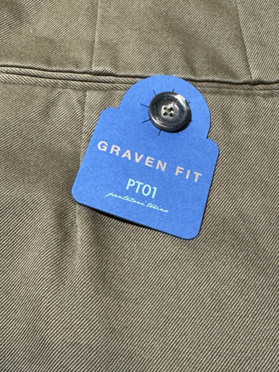 PT TORINO ピーティートリノ PT01 ピーティーゼロウーノ GRAVEN FIT サイズ46 キャメル色 拍卖