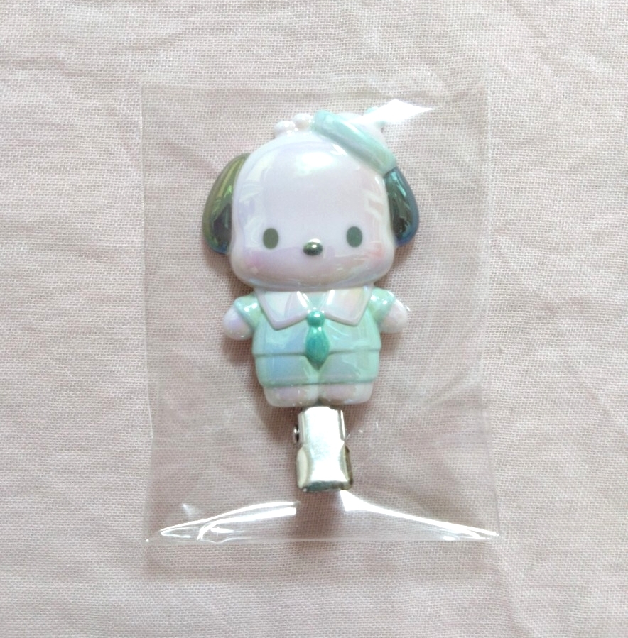 サンリオ シークレットマエガミクリップ 前髪クリップ セーラーカラー★ポチャッコ拍卖