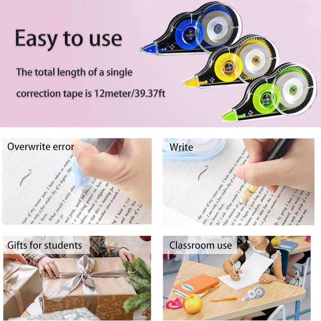 修正テープ ホワイパープチ 5mm 修正テープ 修正ペン 9個 G215拍卖