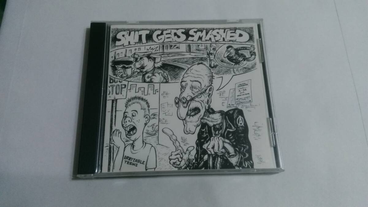 送料込 VA/Shit Gets Smashed☆Hot Rod Shopping Cart Multi-Facet OJOROJO Mickey & The Big Mouths Loade Squat Eldopa Strychnine拍卖