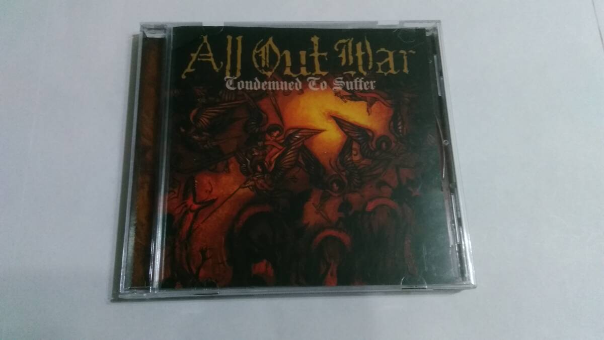 送料込 All Out War - Condemned To Suffer☆Integrity Cold as Life Merauder Arkangel Earth Crisis Congress Madball Hatebreed拍卖