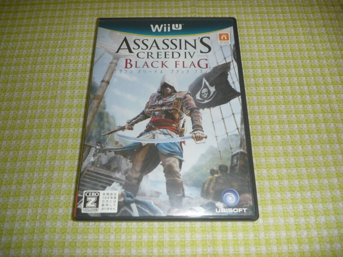 ■即決■ Wii U ソフト アサシンクリード4 ブラックフラッグ ゆうパケット対応拍卖