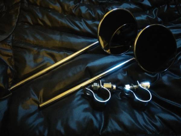 70s NOS シューペリア ミラー (検 ナックル ショベル パンヘッド チョッパー ボバー Superior ハーレー スーペリア BSA トライアンフ拍卖