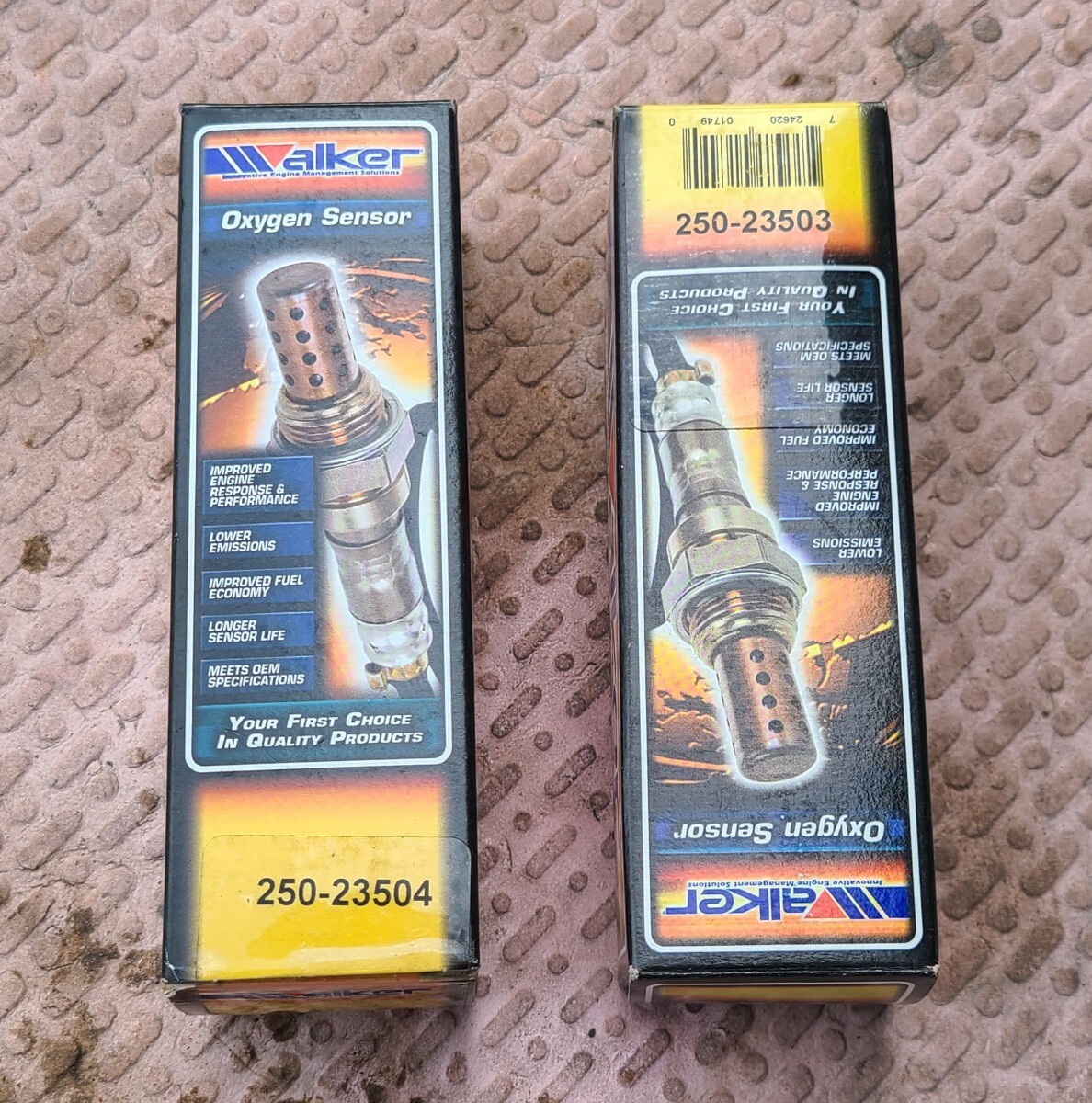 スカイライン GT-R BNR32 O2 センサー 前後 セット 1台分 社外 新品 Walker 250-23504 250-23503 NTK 日産 RB26DETT NISSAN BCNR33 BNR34拍卖