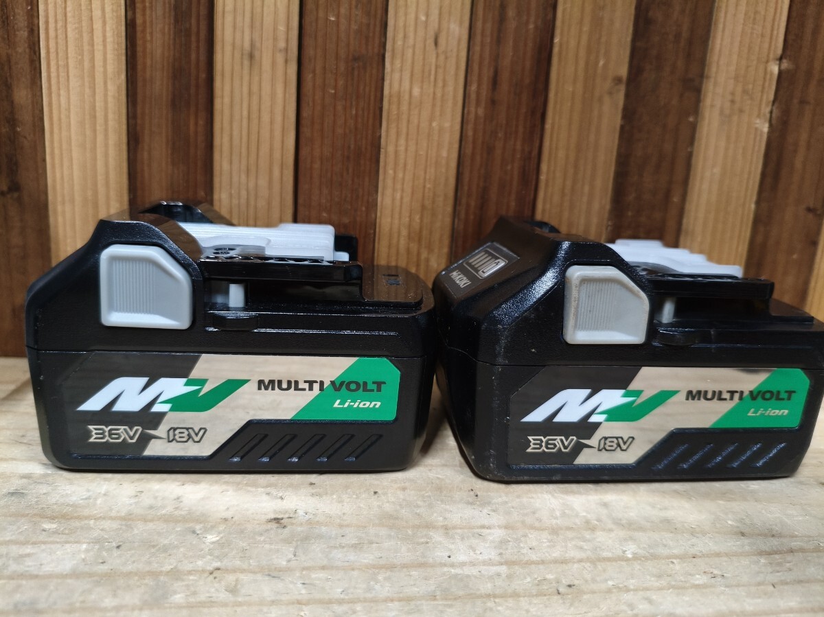 ハイコーキ マルチボルト BSL36A18 リチウムイオンバッテリー マルチボルトバッテリー 純正品 2個セット拍卖