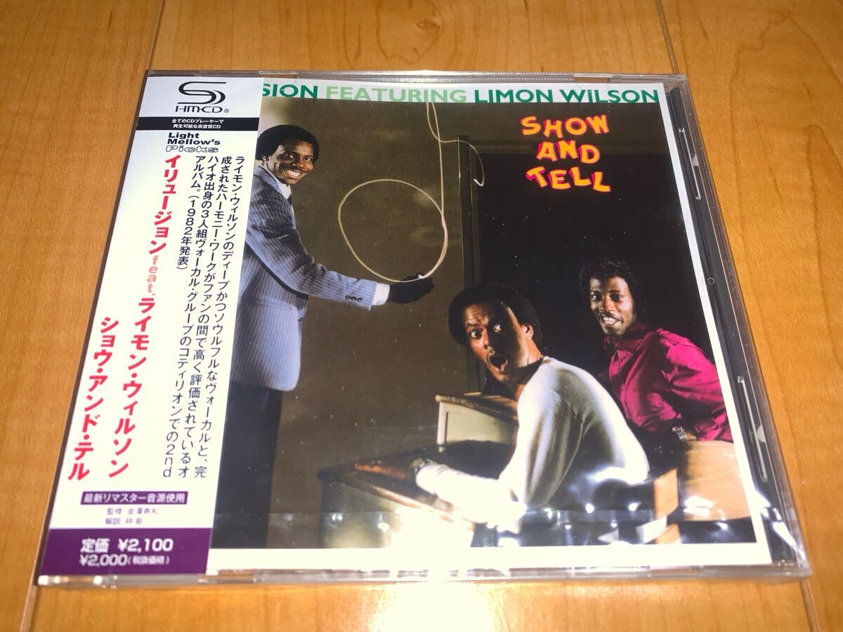 【国内盤未開封CD】イリュージョン feat.ライモン・ウィルソン / Elusion Featuring Limon Wilson / ショウ・アンド・テル / Show And Tell拍卖