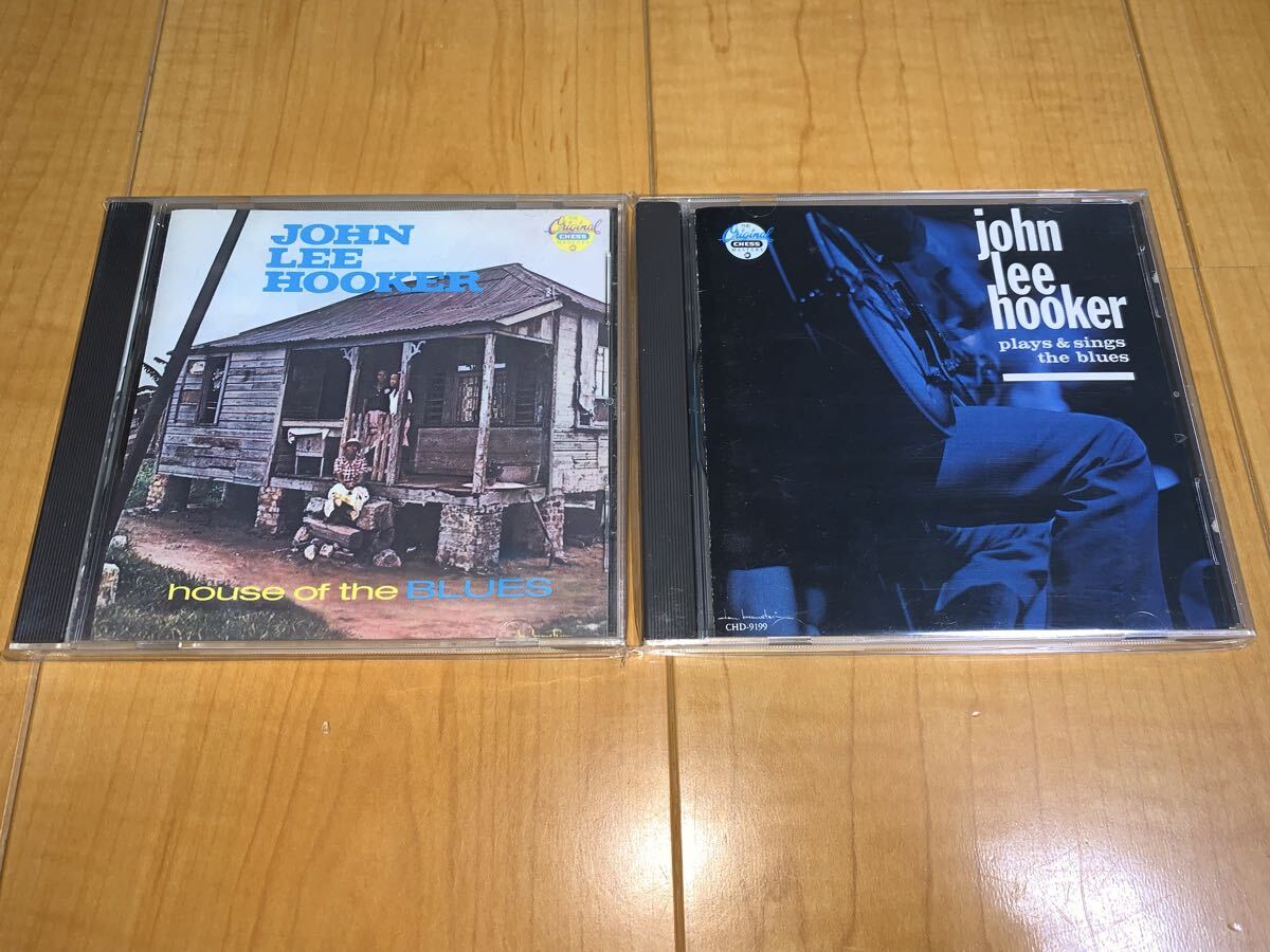 【輸入盤CD】John Lee Hooker アルバム2枚セット / ジョン・リー・フッカー / House Of The Blues / Plays & Sings The Blues拍卖