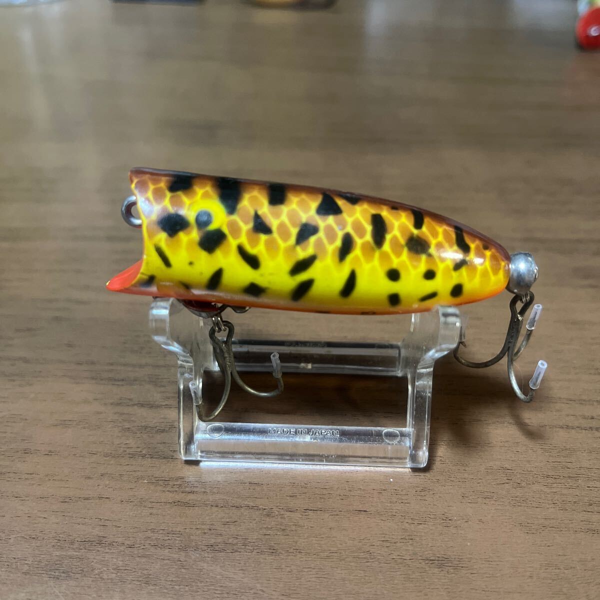 オールド ヘドン ベビーラッキー13 Heddon Baby Lucky13 縦ワレ 吹目 Heddon OLD BRS 茶スイカ拍卖