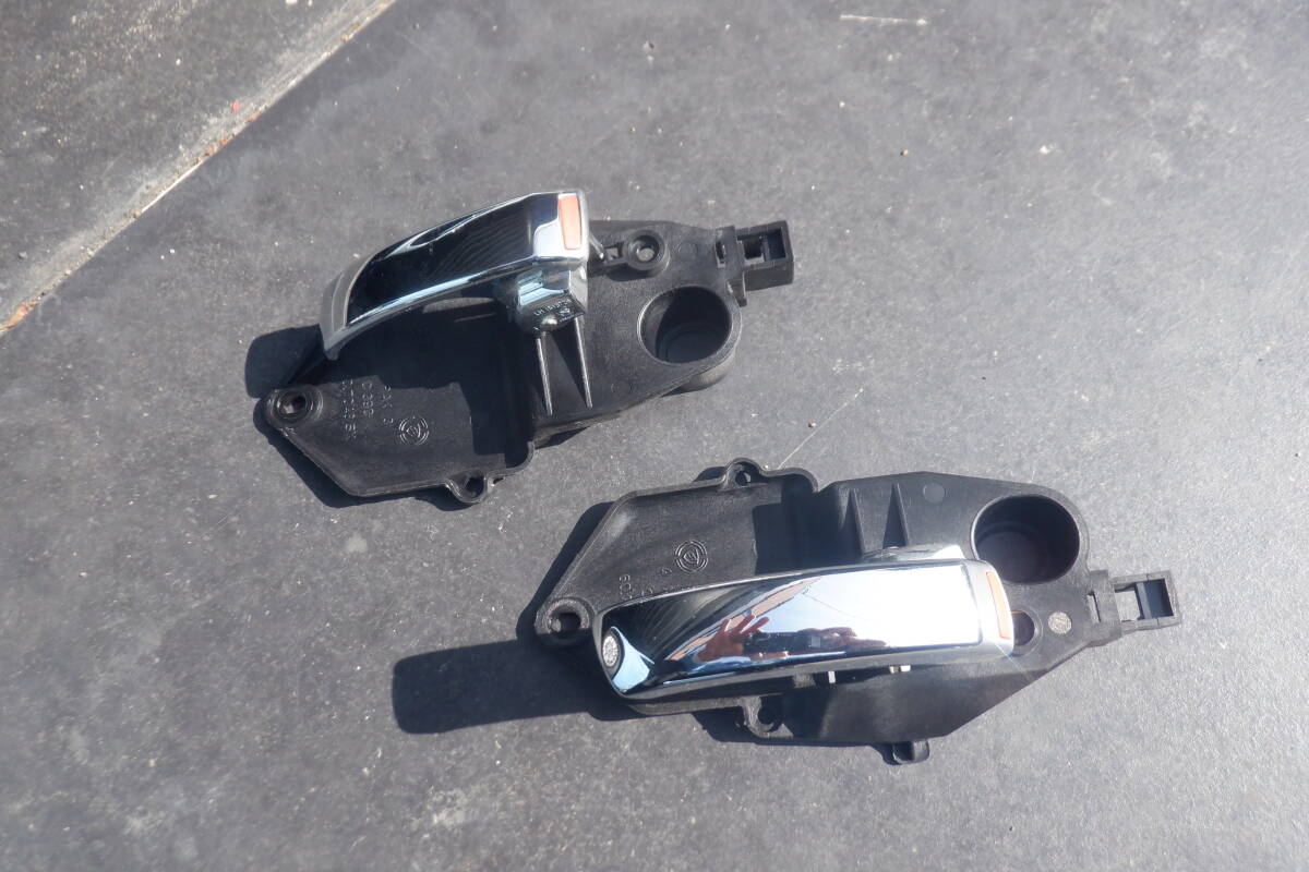 FIAT 500 (フィアット チンクエチェント )■ドアインナーハンドル左右セット (中古)拍卖