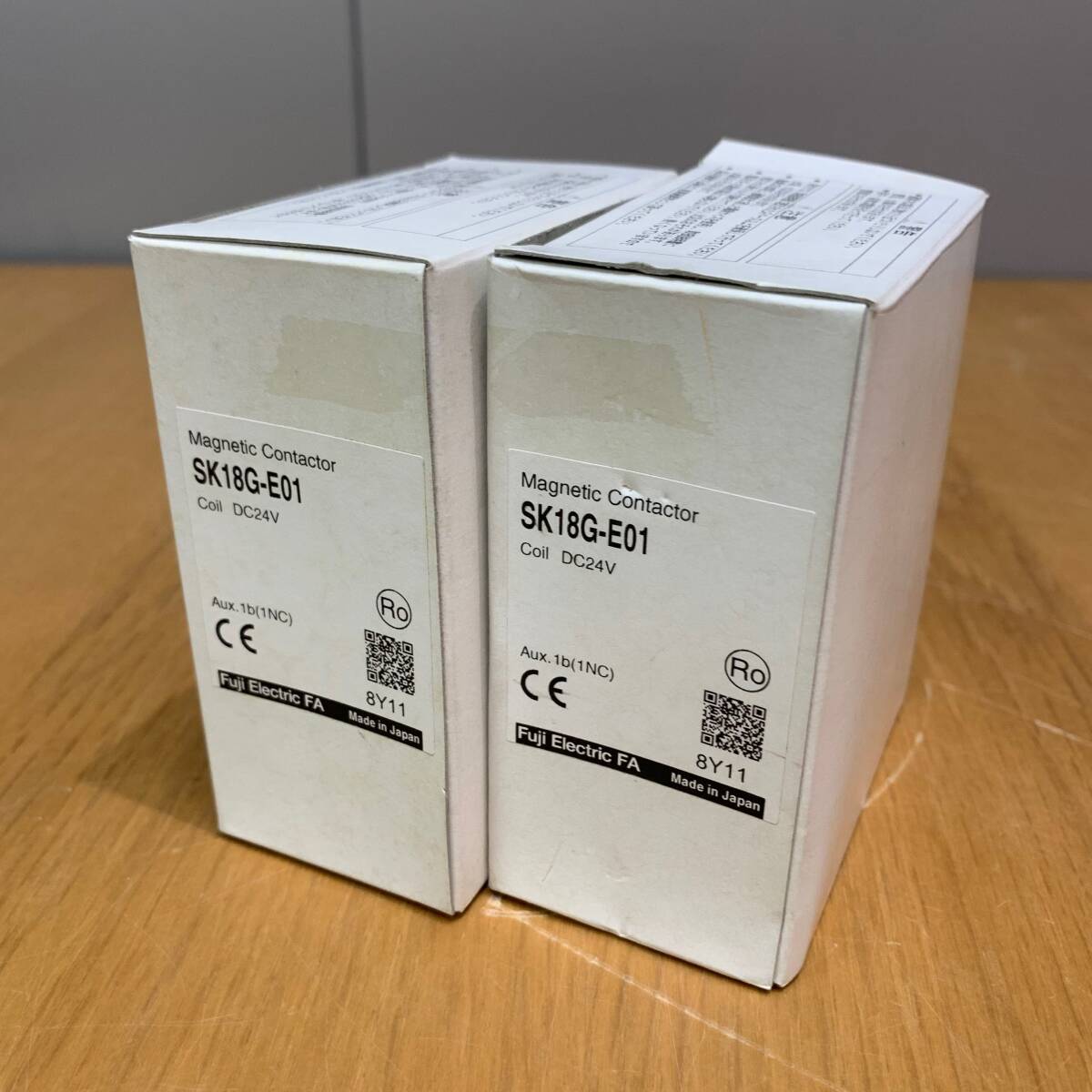 O2 富士電機 電磁接触器サーマルリレー SK18G-E01 ※2個セット 40831Y19拍卖