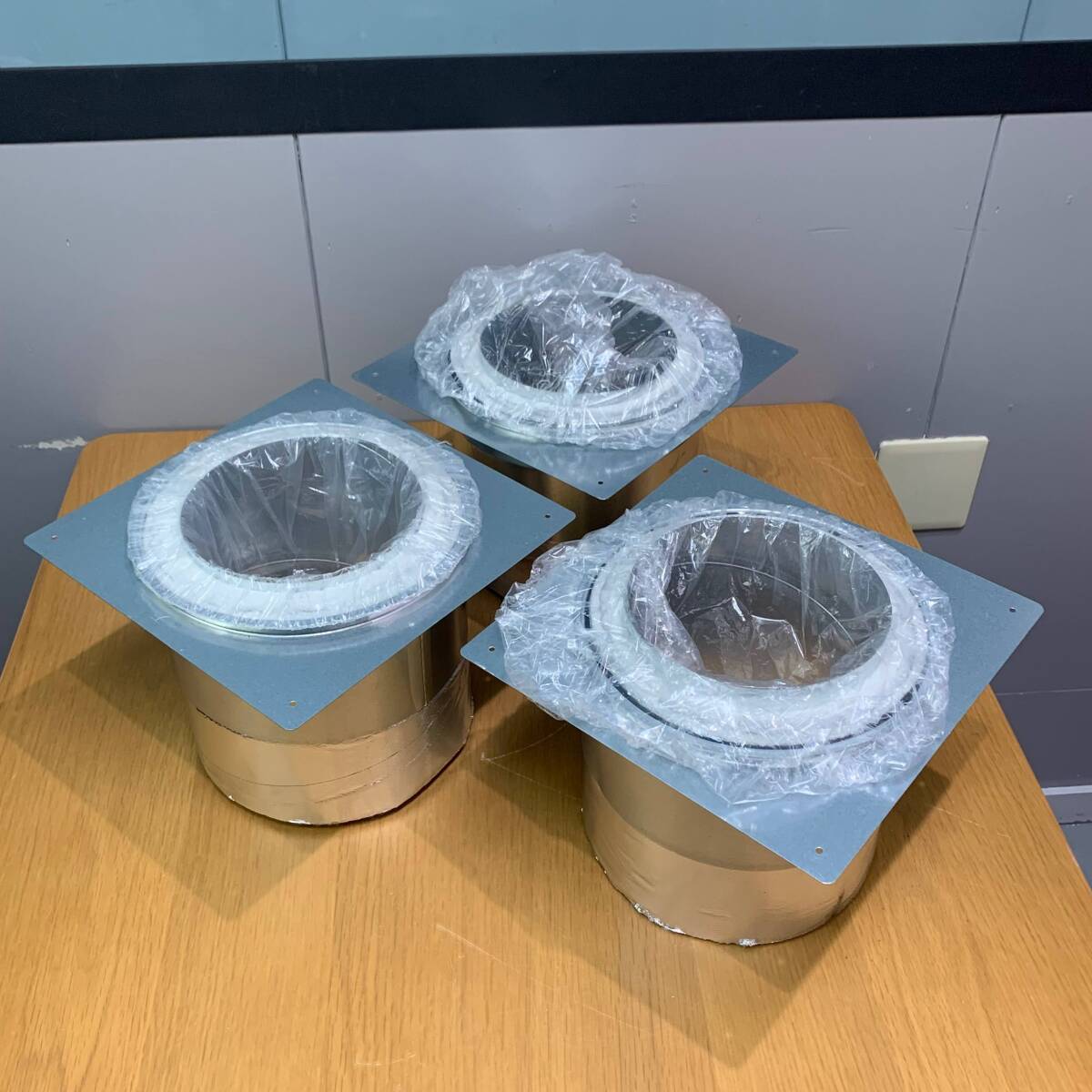 D4☆3 FADM断熱材付き外壁貫通スリープ 150パテ ※3個セット 40912M06拍卖