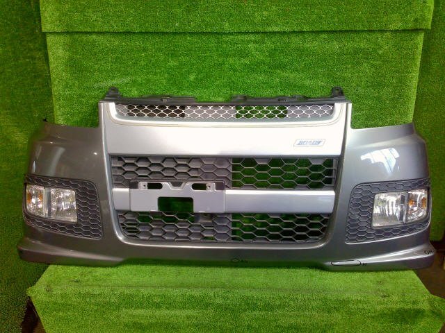 4kurudepa H20年 ムーヴ CBA-L185S フロント バンパー 52101-B2220-B1 グレー S35 L175S 純正オプション スポルザ SPORZA拍卖