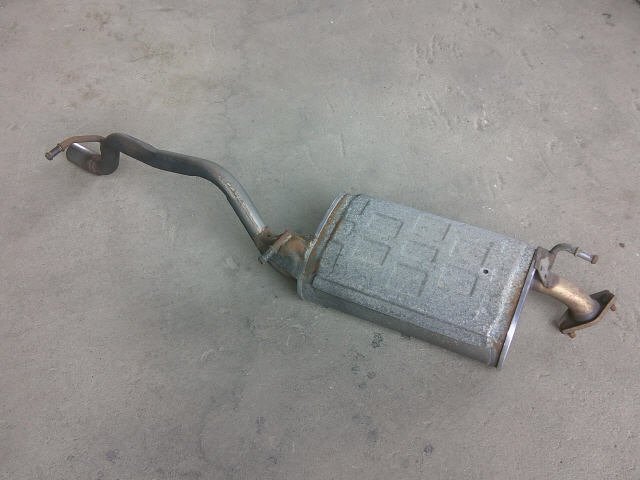 2kurudepa H18年 アルトラパン CBA-HE21S リア マフラー K6A 14300-75HU0 福山通運で発送の為、個人宅発送不可 9214拍卖