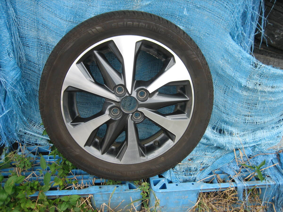 三菱純正EKクロス アルミ 165/55R15 4H100+46 1本 中古品拍卖