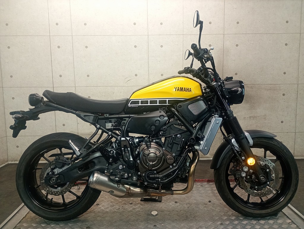 【70346】XSR700 2016年モデル 逆車インターカラー【動画あり】【画像あり】拍卖