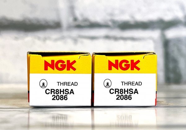 NGK CR8HSA (2086) 2個セット 新品 送料込 カワサキ GPX250R/-2 ('87~) EX250F/G (EX250E) 適合拍卖