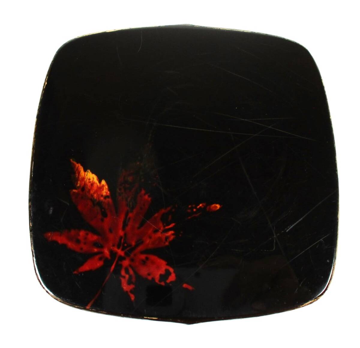 S-1183 急須台 漆器 置台 木地拍卖