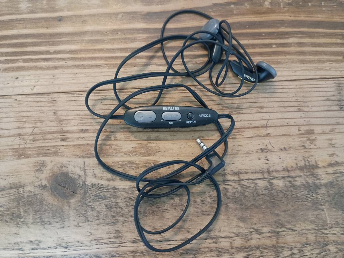 a▼アイワ aiwa MR003 ポータブルカセットプレーヤー用リモコン 動作未確認拍卖