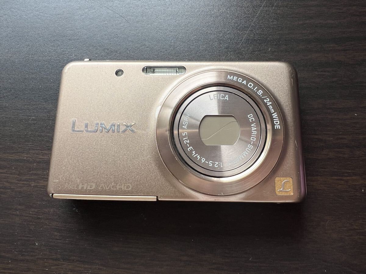AK8613●Panasonic ルミックス LUMIX DMC-FX80 デジカメ パナソニック デジタルカメラ バッテリー付き 動作未確認 ジャンク品拍卖