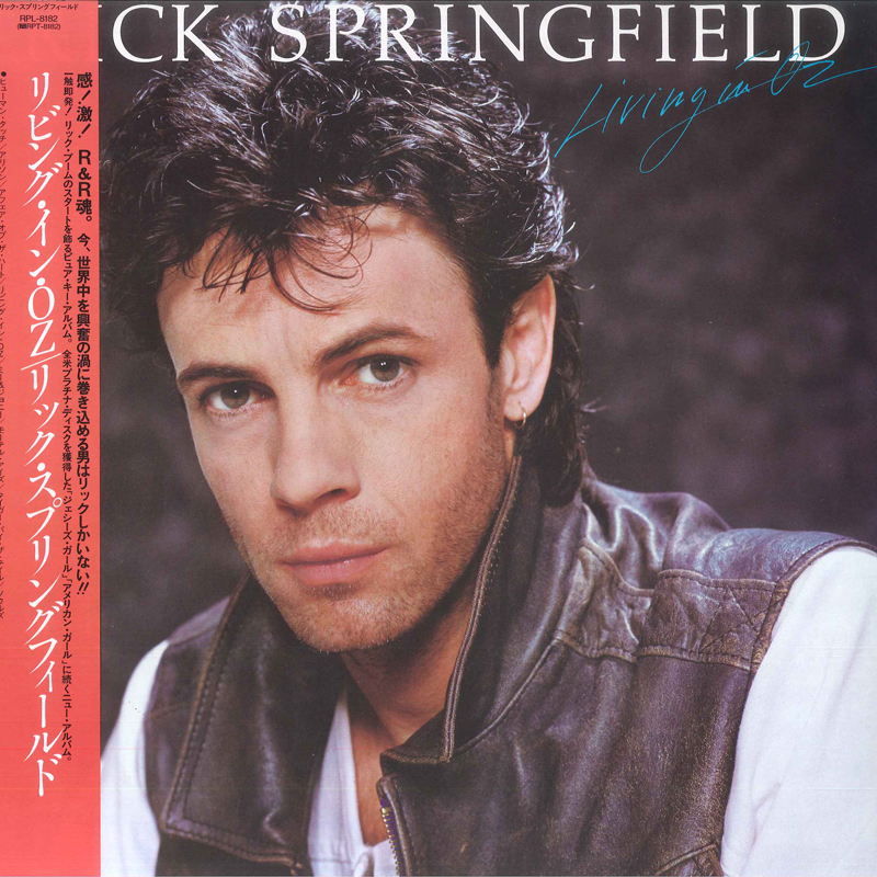 LP Rick Springfield Living In Oz RPL8182 RCA /00260拍卖