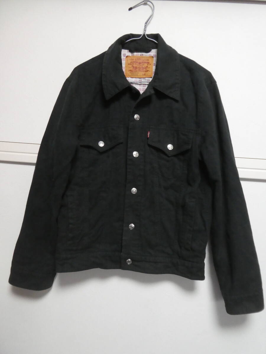 Levi’s リーバイス 70505 ジャケット ブラックGジャン 3rdモデル L 拍卖