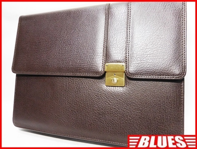 即決★N.B.★クラッチバッグ ビジネスバッグ こげ茶 ブラウン メンズ ブリーフケース レディース 鍵付き ビジネスバッグ拍卖