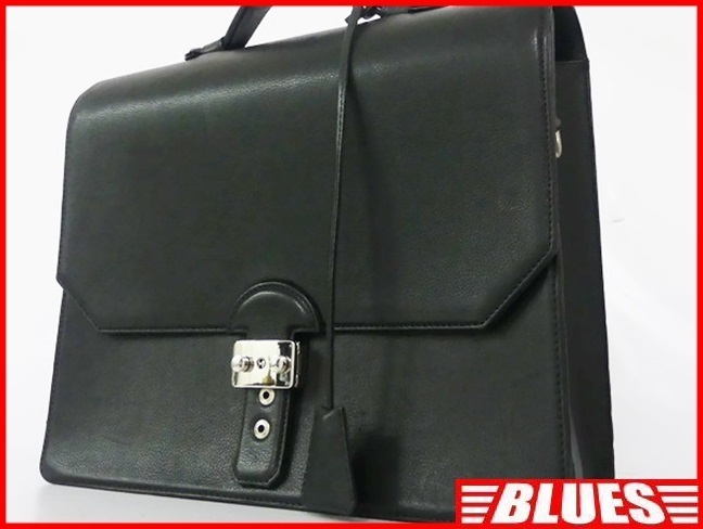 即決★φ★オールレザービジネスバッグ ファイ メンズ 黒 ブラック 本革 通勤 本皮 かばん 出張カバン 鍵付き 鞄 書類拍卖