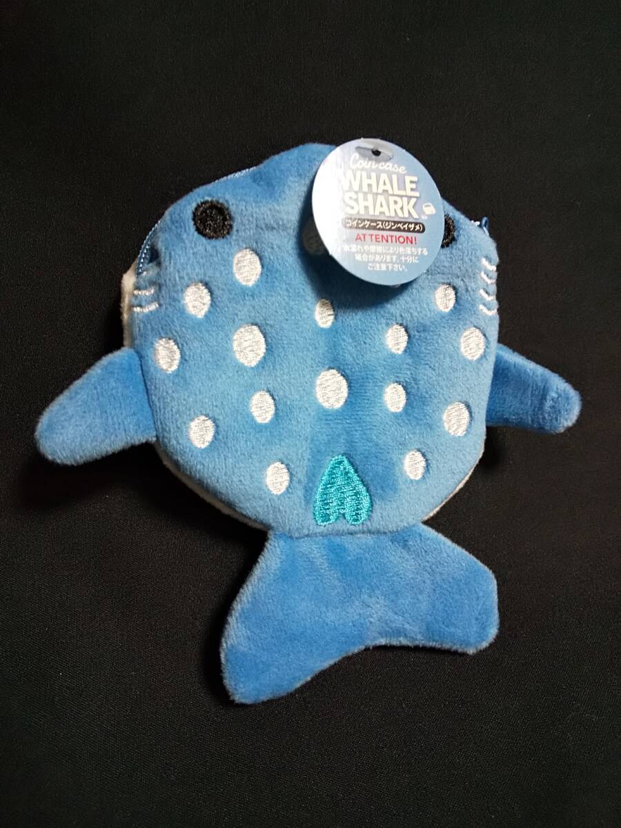 引-01 現品のみ WHALE SHARK ジンベイザメ コインケース ②拍卖