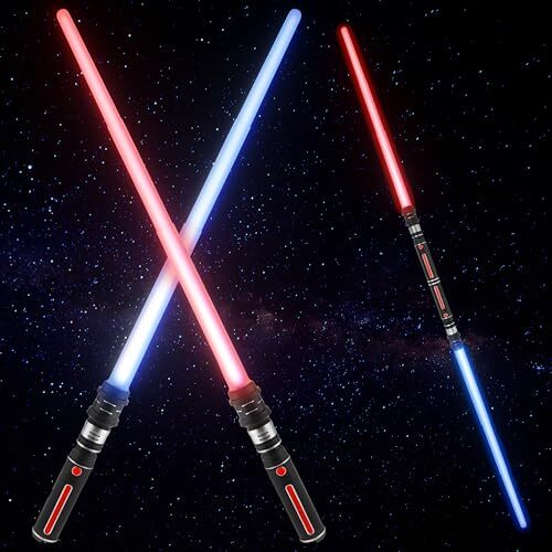 LED ライトセーバー 12色 光る剣 伸縮式 合体可能 2本セット 光る刀 コスプレ 子供 クリスマスプレゼント 撮影用小道具 拍卖