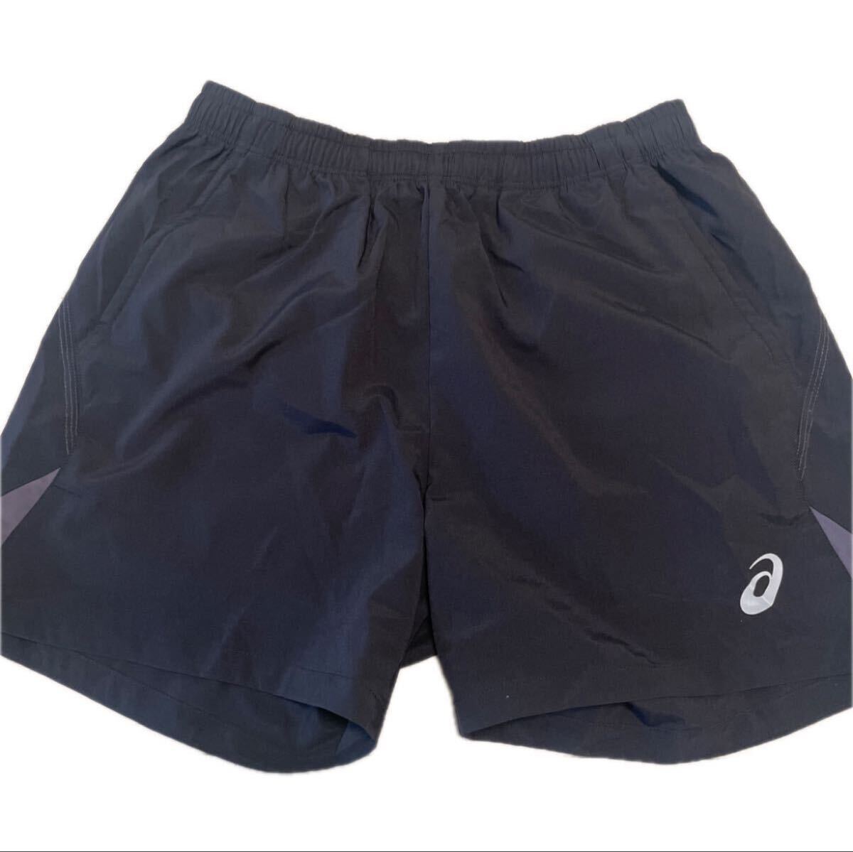 アシックスasicsハーフパンツXLポケット付拍卖