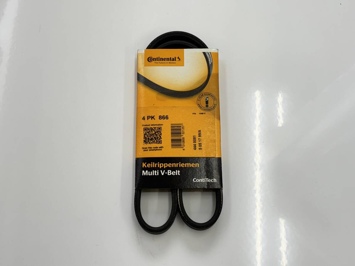 BMW E85 Z4 2.2i 2.5i 3.0i ACベルト エアコンベルト M54 M57 直6 4PK866 11287512762 コンチネンタル製拍卖
