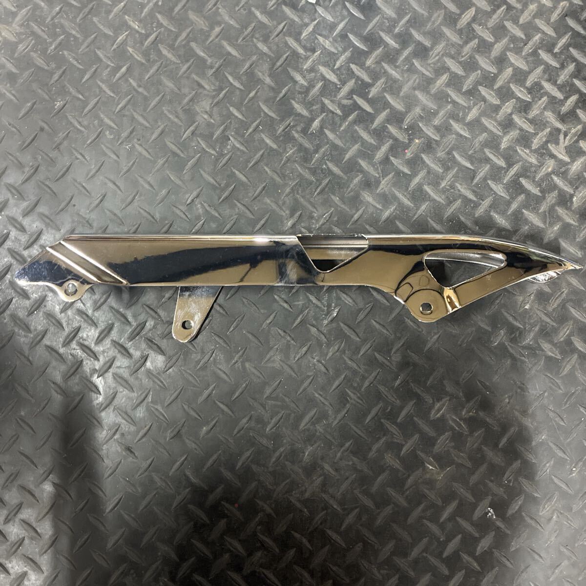 メッキ チェーンケース ゼファー400 ZR400C ZR400G 純正対応 ノーマル チェーンカバー サイドカバー 外装 ゼファー400χ拍卖