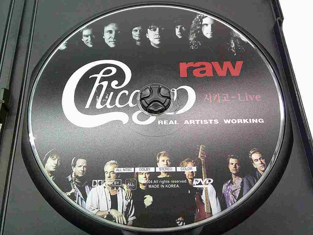 PD310★DVD シカゴ Chicago REAL ARTIST WORKING LIVE 韓国版 ディスクのみ 動作確認済み 研磨・クリーニング済み拍卖