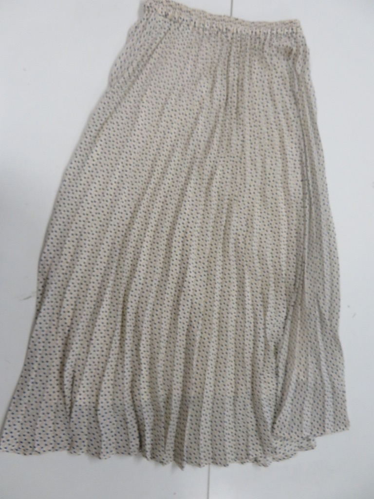 JM424★ロングスカート Te chichi テチチ フリーサイズ イエロー ブラック 古着拍卖