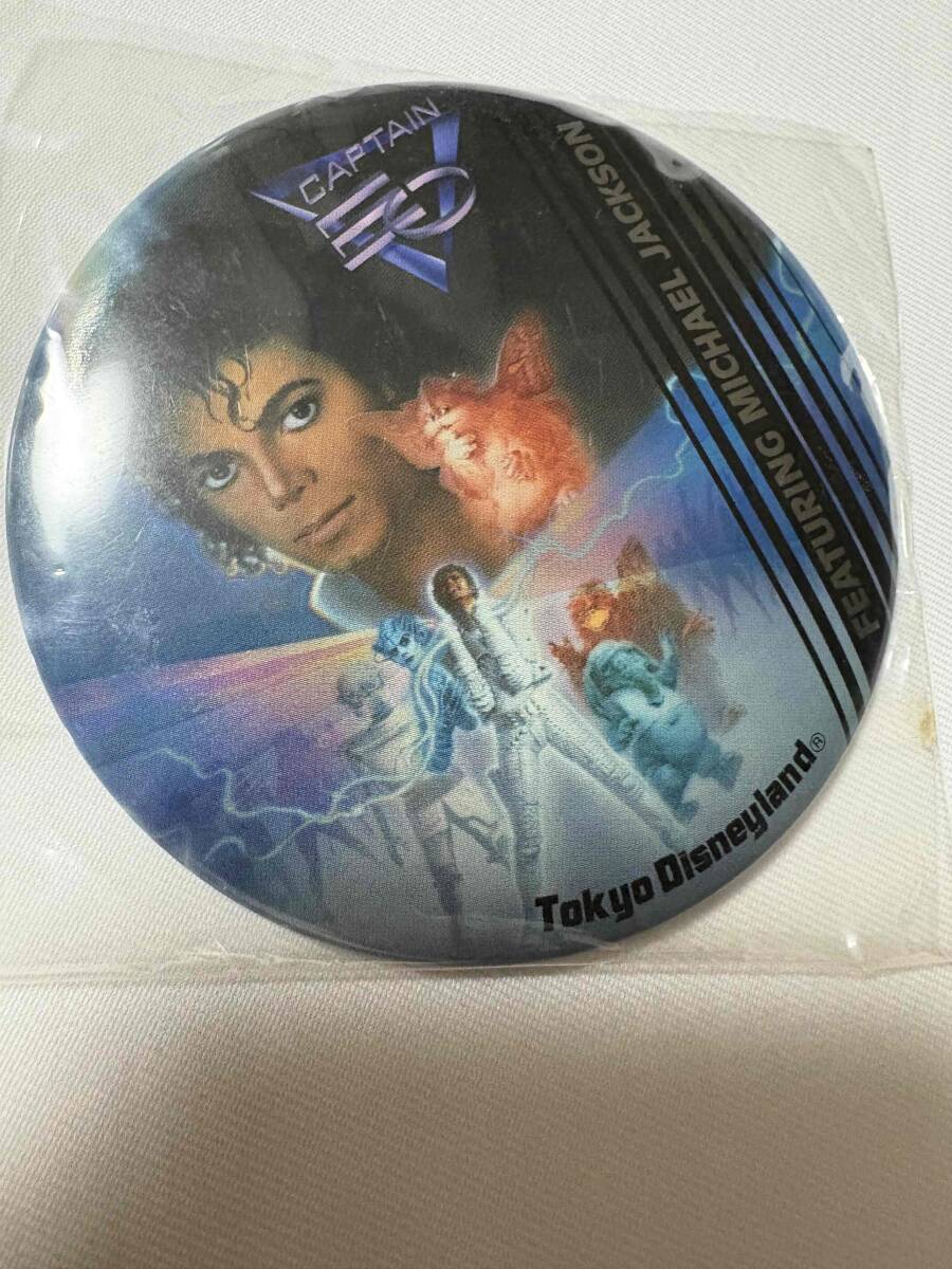 ★東京ディズニーランド 未開封『キャプテンEO マイケルジャクソン』缶バッジ / 東京ディズニーリゾート拍卖
