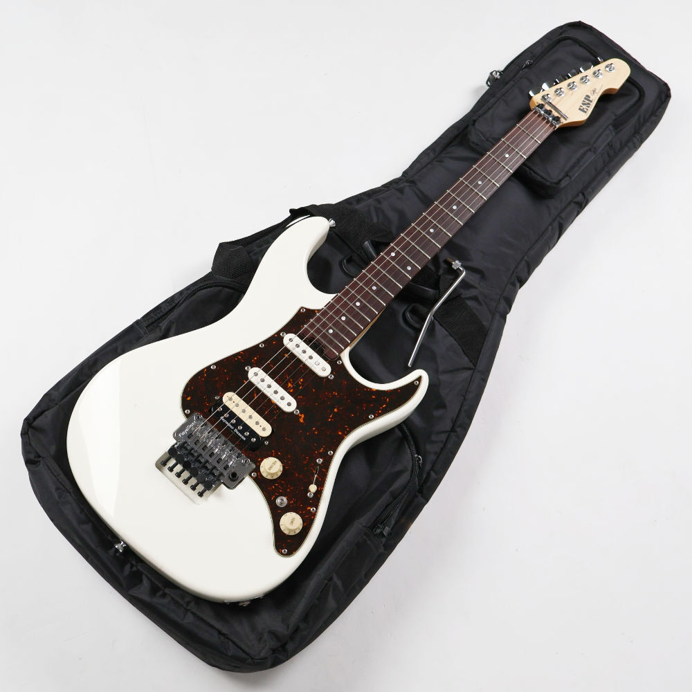 中古 エレキギター ESP SNAPPER-AL FR WH スナッパー フロイドローズブリッジ Seymour Duncanピックアップ搭載拍卖