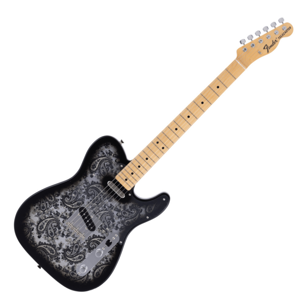 Fender フェンダー Made in Japan Limited Telecaster Black Paisley エレキギター テレキャスター拍卖