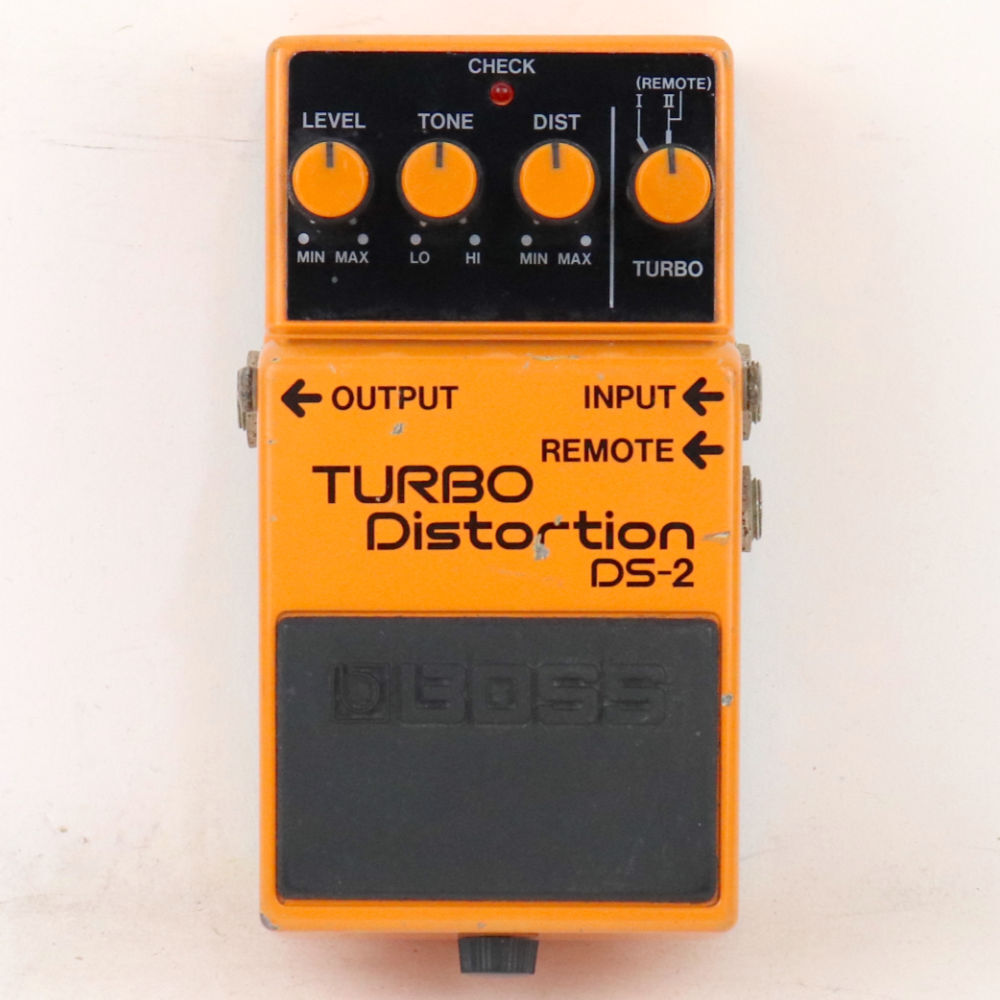 中古 ターボディストーション エフェクター BOSS DS-2 Turbo Distortion Made in Japan 日本製 ギターエフェクター拍卖