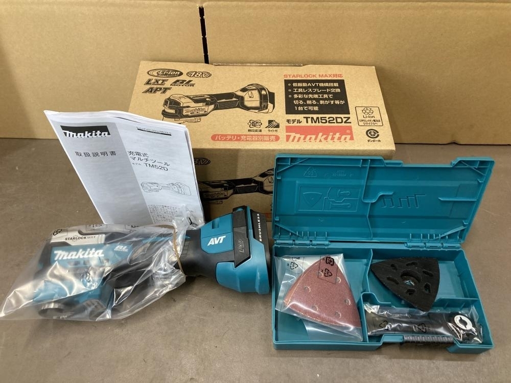 007◇未使用品・即決価格◇マキタ 18V充電式マルチツール TM52DZ拍卖