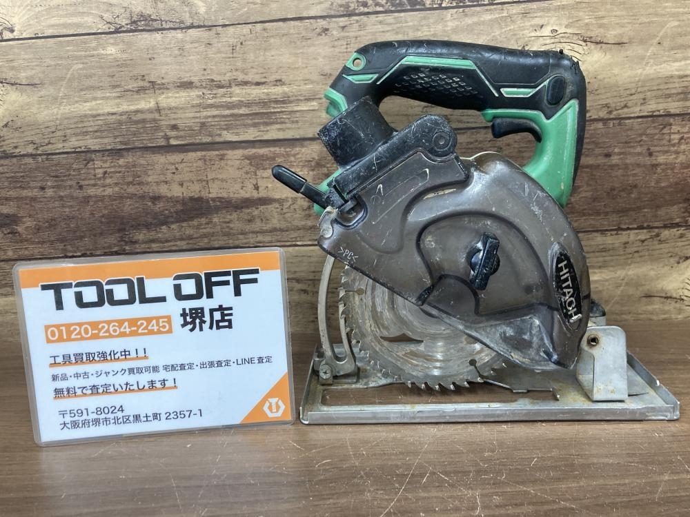011◎ジャンク品◎日立 hitachi コードレスチップソーカッタ CD18DBL 18V 本体のみ ※ベース歪み有 安全カバー無拍卖