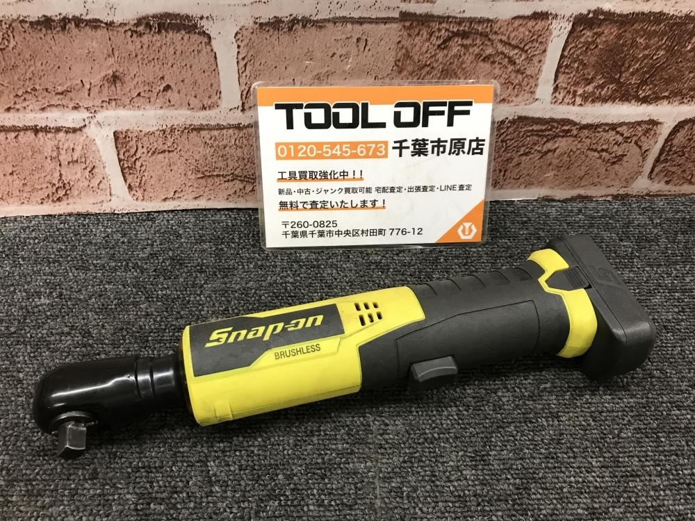 017◇おすすめ品◇スナップオン 3/8コードレスラチェットレンチ CTR861HV CTB8174 本体+バッテリー拍卖