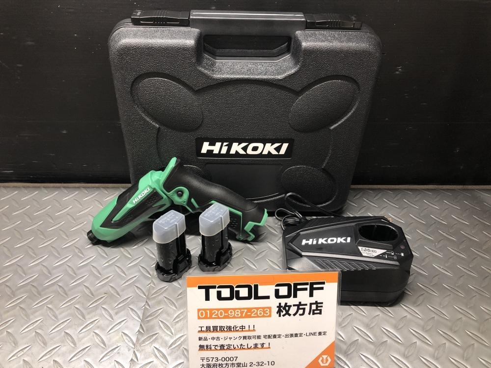 014○未開封品・即決価格○HIKOKI コードレスペンインパクトドライバ WH7DL 7.2Vバッテリ×2 充電器拍卖