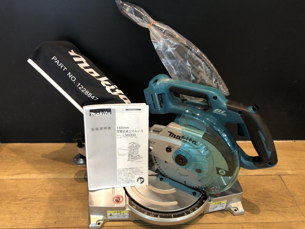 024▼未使用品▼マキタ 165mm18V充電式卓上スライドマルノコ LS600DZ 箱なし未使用品拍卖