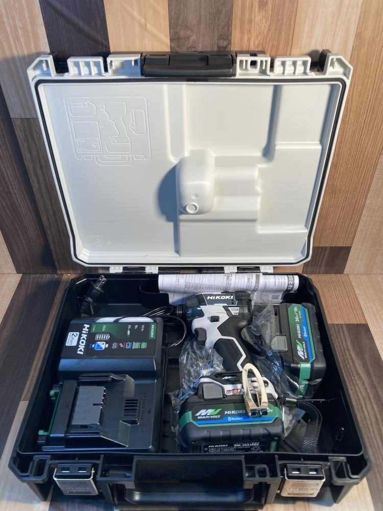 007◇未使用品・即決価格◇HiKOKI 36Vコードレスインパクトドライバ WH36DD 2XHSZ(FW)拍卖