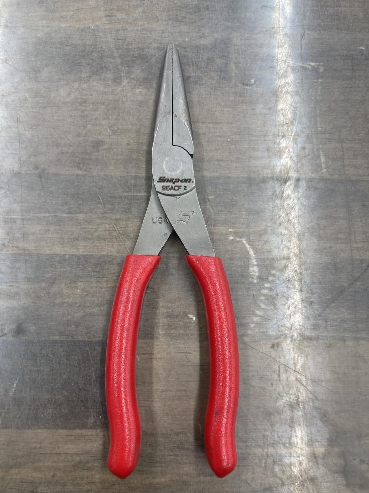022●おすすめ品●Snap-on スナップオン ニードルノーズプライヤー 96ACF拍卖