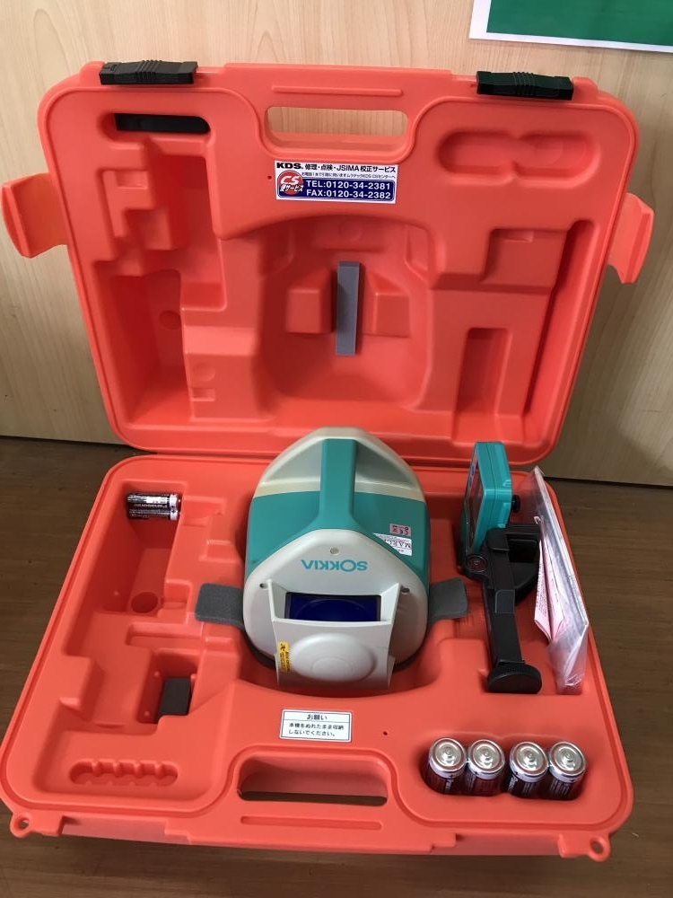 012◆未使用品・即決価格◆ソキア SOKKIA 自動整準レベルプレーナー LP415 保管品拍卖