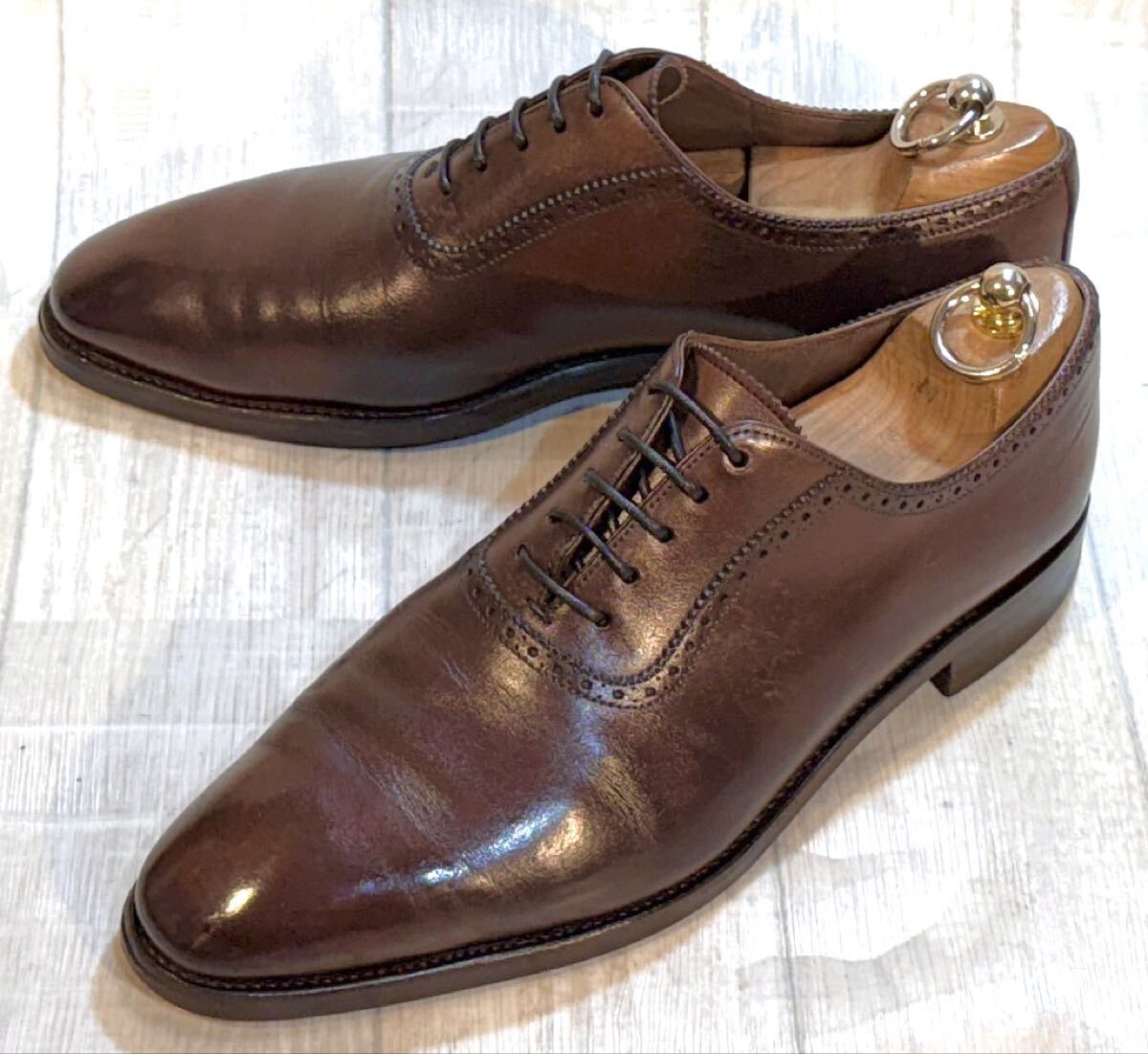 CARMINA カルミナ◆26.5cm 8◆スペイン製◆プレーントゥ オックスフォードシューズ 革靴 本革 ドレスシューズ ビジネスシューズ メンズ 靴拍卖