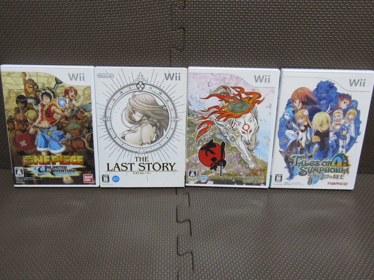 まとめ ラストストーリー&大神&テイルズオブシンフォニア&ワンピースアンリミテッドアドベンチャー (開封のみ新古品)拍卖